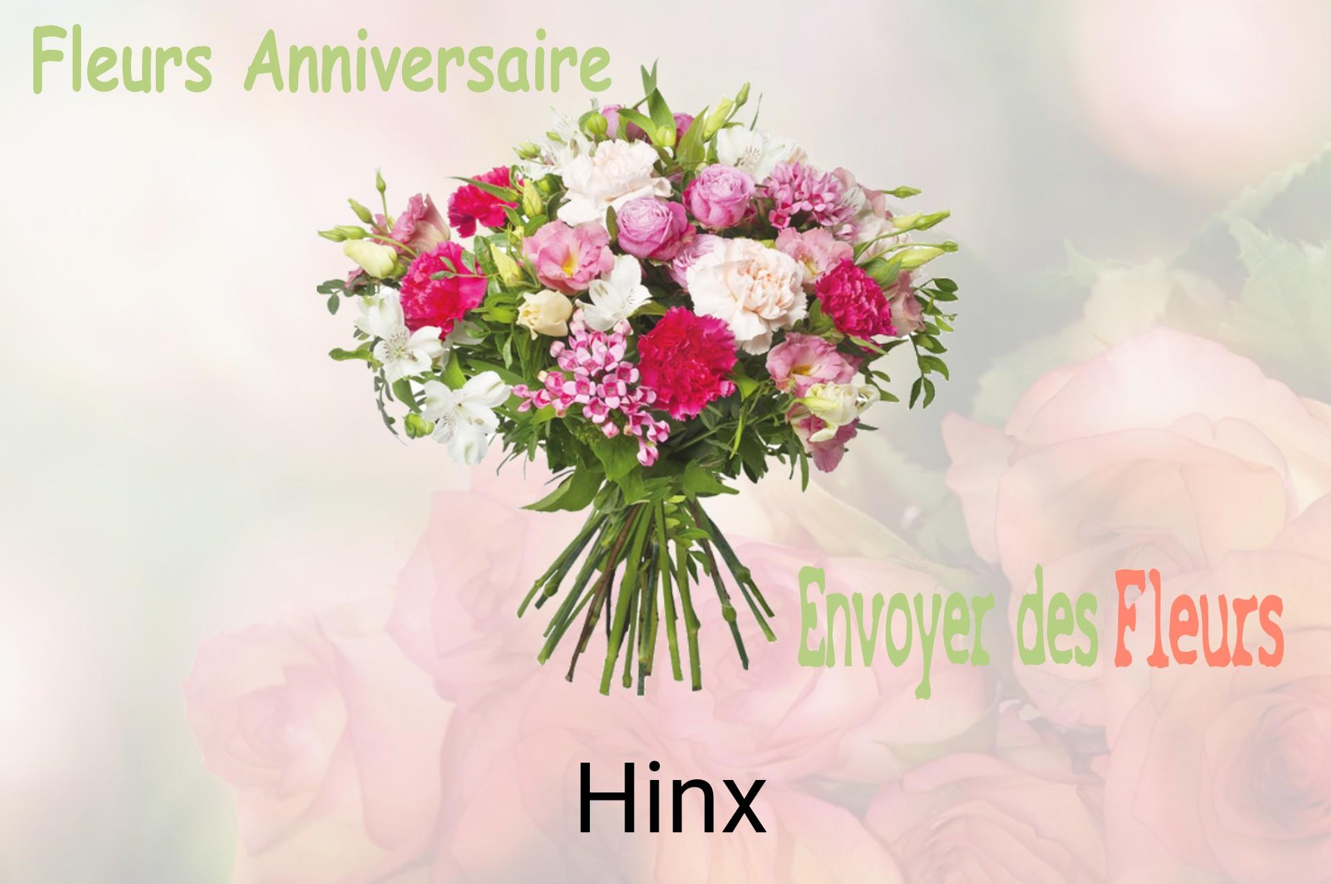 Bouquet de fleurs d’anniversaire livré à Hinx